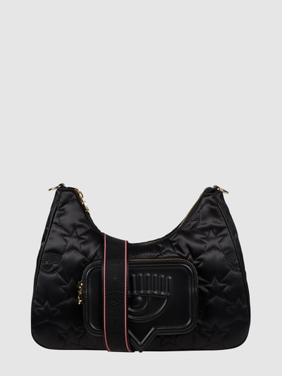 Chiara Ferragni Handtasche aus Textil mit Steppnähten  Black 2