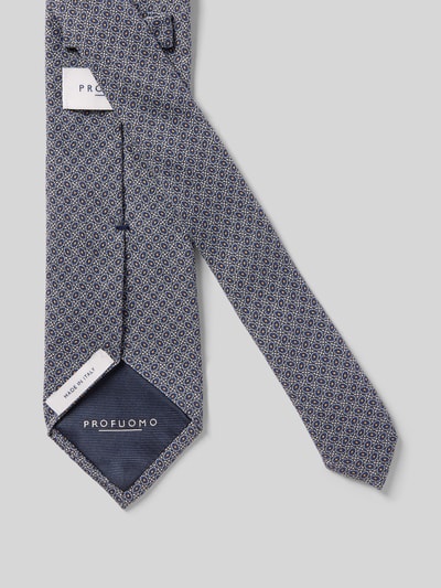 Profuomo Krawatte mit Label-Detail Bleu 2