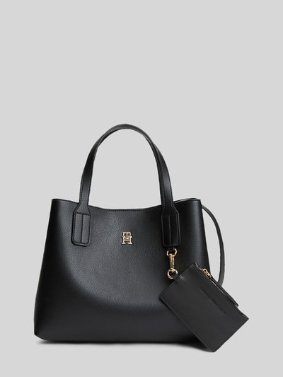 Tommy Hilfiger Henkeltasche mit Anhänger für Kleinigkeiten Black 2