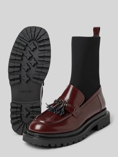 Marc Cain Bags & Shoes Laarzen in loaferlook Bordeaux - 4