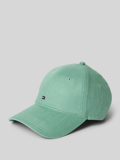 Tommy Hilfiger Basecap aus reinem Leinen Hellgruen 1