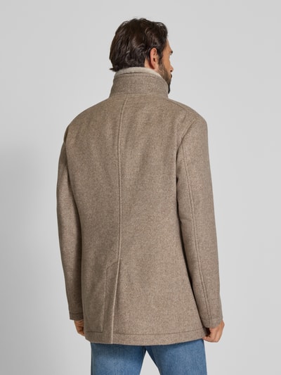JOOP! COLLECTION Kurtka wełniana z kieszeniami z patką model „Gary” Beżowy 5