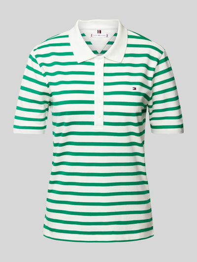 Tommy Hilfiger Poloshirt met streepmotief Groen - 2