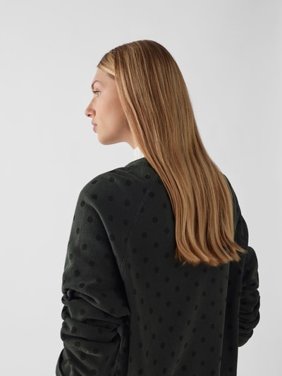 The Great Sweatshirt mit Polka Dots Black 3