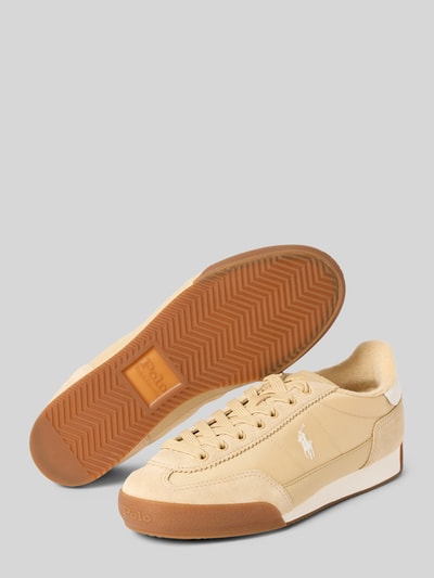 Polo Ralph Lauren Sneakersy z wyhaftowanym logo model ‘Hester’ Biały 4