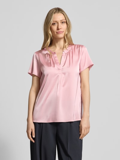 Betty Barclay Blusenshirt aus Satin mit V-Ausschnitt Rose 4