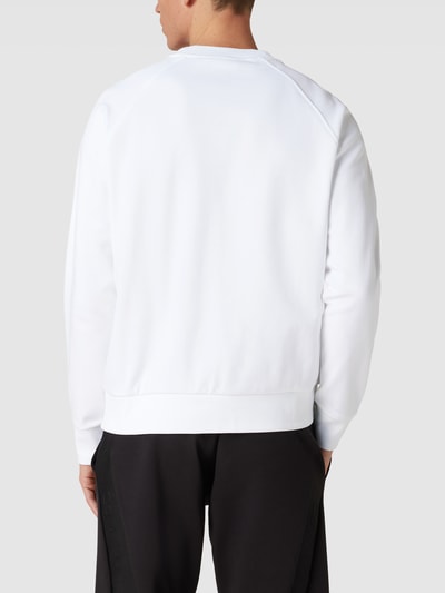 CK Calvin Klein Sweatshirt mit Logo-Print Weiss 5