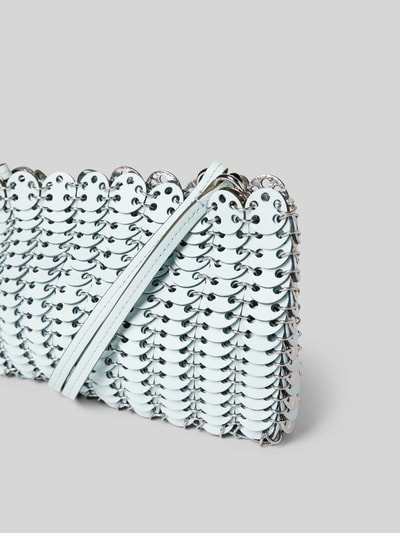 Rabanne Handtasche mit Tragehenkel Silber 3