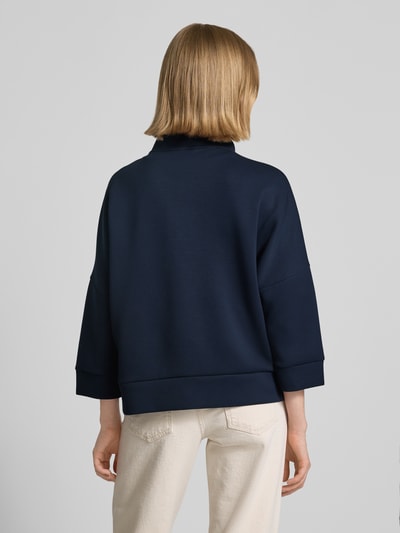 Tom Tailor Bluza rozpinana o kroju regular fit z dodatkiem wiskozy Ciemnoniebieski 5