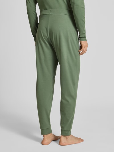 Christian Berg Men Sweatpants mit elastischem Bund und Tunnelzug Dunkelgruen 5
