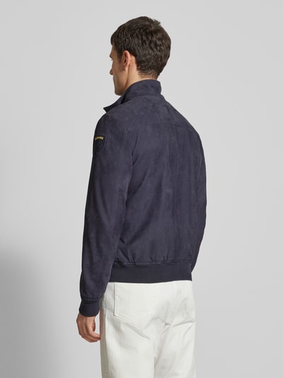 Blauer Usa Blouson mit Stehkragen Modell 'ATHOL' Marine 5