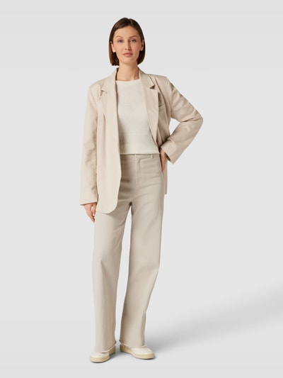 Weekend Max Mara Strickshirt mit Rundhalsausschnitt Modell 'PANCONE' Weiss 1