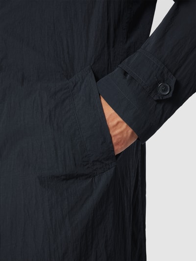 Tommy Hilfiger Tailored Mantel mit verdeckter Knopfleiste Marine 3