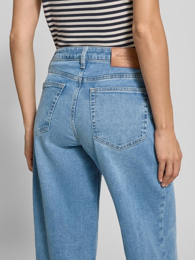 Marc O'Polo Wide Leg Jeans aus Baumwoll-Mix Jeansblau 3
