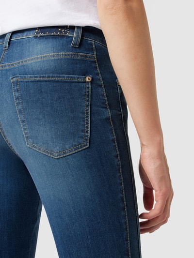 Cambio Jeans met stretch, model 'Paris' Blauw - 3