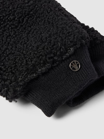 Loevenich Handschuhe mit Teddyfell Black 2