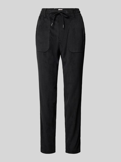 s.Oliver RED LABEL Regular Fit Jogpant aus Feincord Black 2