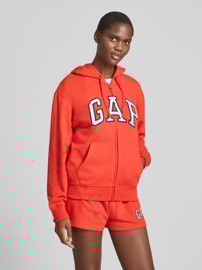 GAP Sweatjack met capuchon Rood - 4