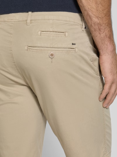 Brax Bermudas mit Eingrifftaschen Modell 'BARI' Beige 3
