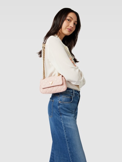 Guess Handtas in zwart met kettingriem, model 'GIULLY' Rosé - 1