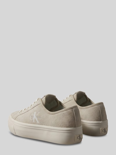 CK Calvin Klein Sneakers met logodetails Taupe - 2