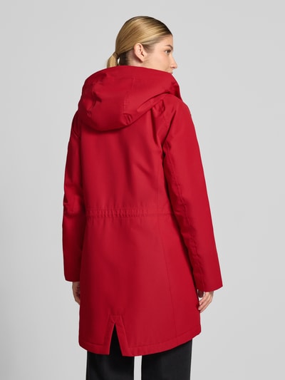 Didriksons Regular fit parka met capuchon model 'Alana' Rood - 5