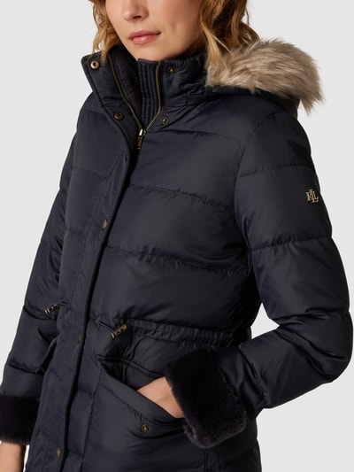 Lauren Ralph Lauren Daunenjacke mit Label-Details Marineblau 3