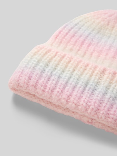 Pieces Mütze mit Umschlag Modell 'JENNIFER' Rosa Melange 2