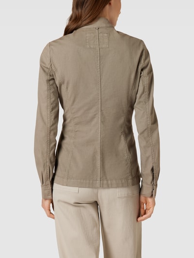 camel active Kurtka koszulowa z detalami z logo Khaki 5