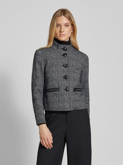 Betty Barclay Blazer mit Stehkragen Anthrazit 4