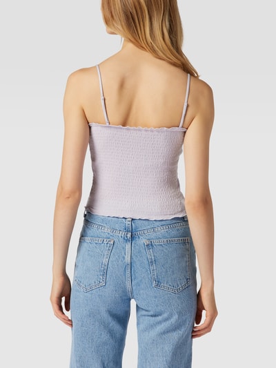 Levi's® Top krótki z efektem marszczenia Jasnofioletowy 5