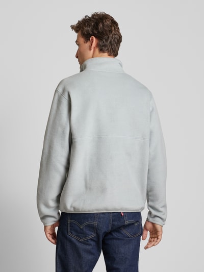 Mazine Sweatshirt met opstaande kraag Lichtblauw - 5