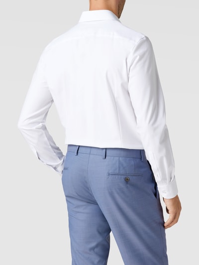 OLYMP Level Five Slim Fit Businesshemd mit Stretch-Anteil Weiss 5