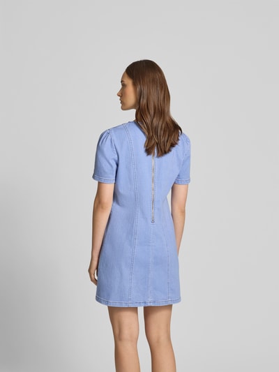 BAUM & PFERDGARTEN Minikleid mit Rundhalsausschnitt Hellblau 5