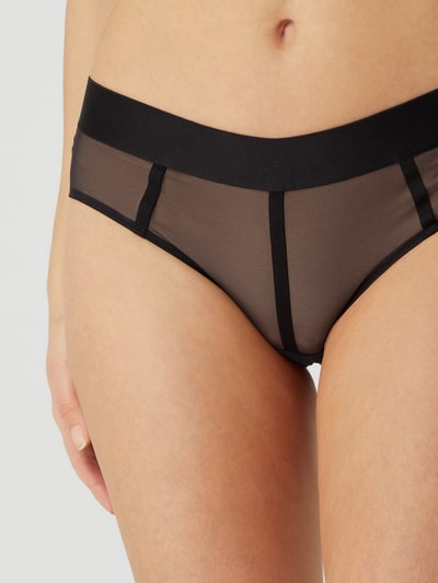 DKNY Slip aus Mesh Black 3