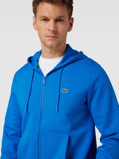 Lacoste Sweatjack met ritssluiting Koningsblauw - 3