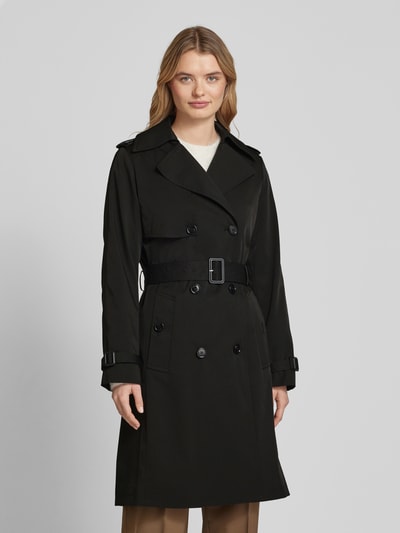 BOSS Trenchcoat mit Reverskragen Modell 'Conry' Black 4