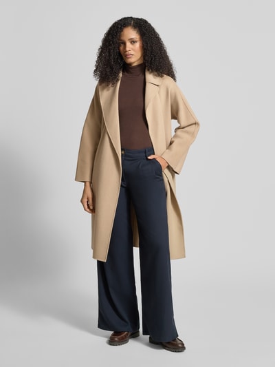 Weekend Max Mara Regular Fit Wollmantel aus Schurwoll-Mix Modell 'CIVADA' Camel 1