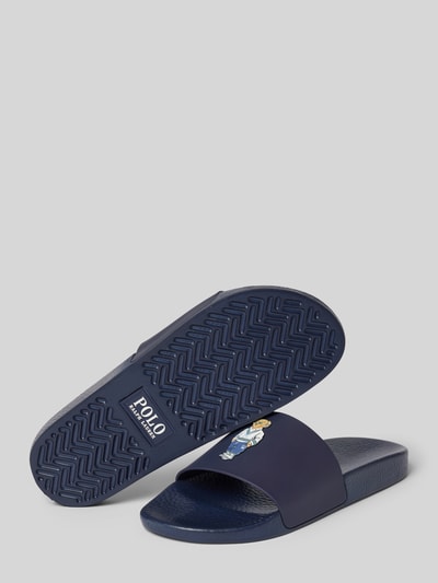 Polo Ralph Lauren Slides mit Motiv-Patch Marine 4