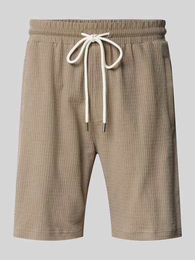 Drykorn Sweatshorts mit elastischem Bund Modell 'BRIKKO' Beige 2