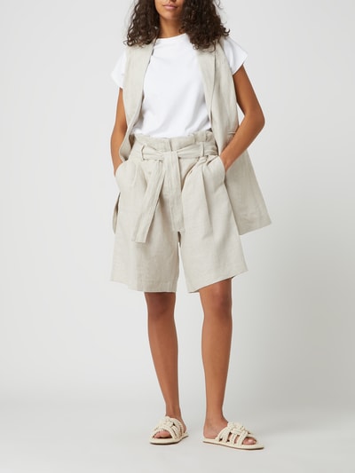 Joseph Janard Shorts mit Paperbag-Bund Sand 1