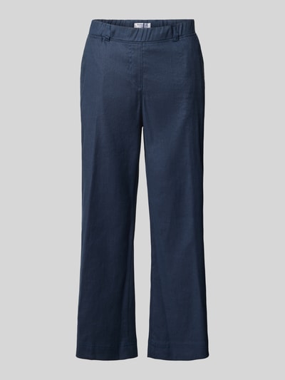 Raphaela By Brax Regular Fit Culotte aus Leinen-Mix Modell 'PAM' Marine 2