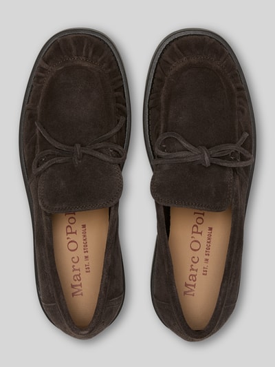 Marc O'Polo Loafersy z naturalnej skóry bydlęcej model 'Erin 3' Ciemnobrązowy 4