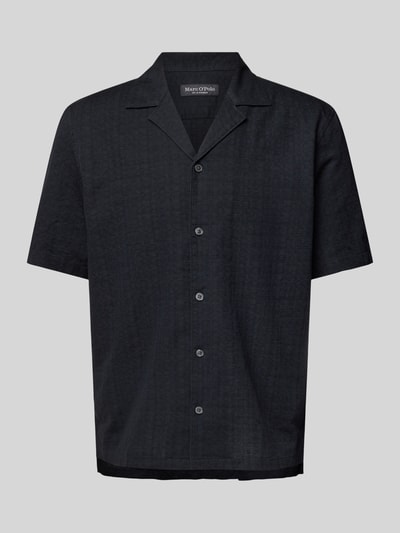Marc O'Polo Regular Fit Freizeithemd aus reiner Baumwolle Black 2