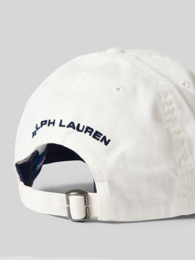 Polo Sport Basecap mit Label-Stitching Ecru 3