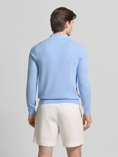 Polo Ralph Lauren Regular Fit Poloshirt aus Baumwoll-Mix Hellblau 5
