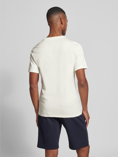 Guess Activewear T-shirt met labelprint Offwhite - 5