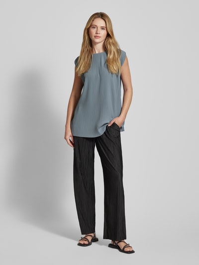 Selected Femme Stoffen broek met plissévouwen, model 'ELLIE' Zwart - 1