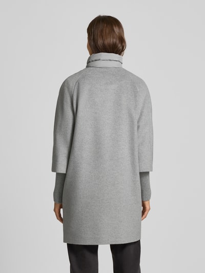 comma Jas met opstaande kraag Lichtgrijs - 5