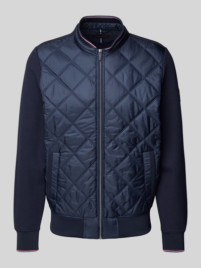 Christian Berg Men Steppjacke mit Stehkragen und Eingrifftaschen Marine 2